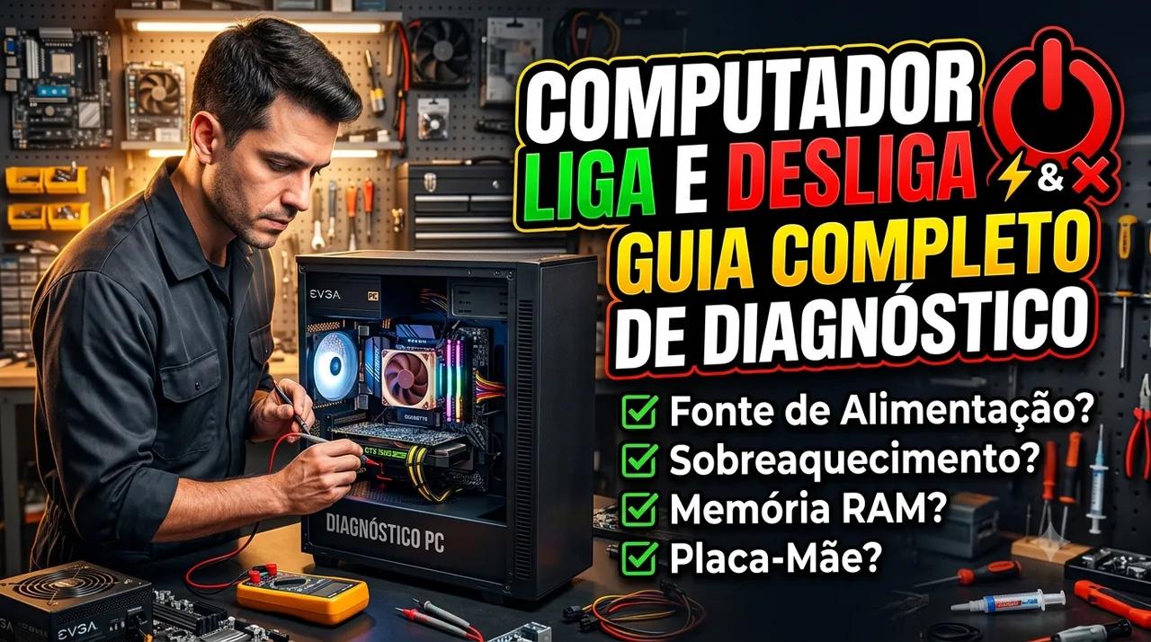 Computador Liga e Desliga: Guia Completo de Diagnóstico